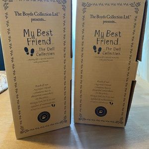 The Best Friend Collection - Boyd’s Dolls LOT of 2- unboxed.